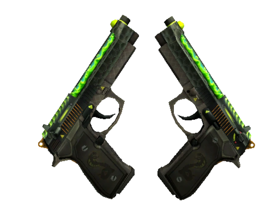 StatTrak™ Dual Berettas | Cobra Strike (Minimal Wear) - Image 1