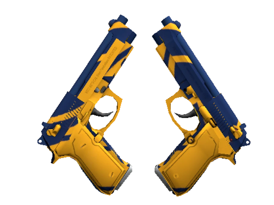 StatTrak™ Dual Berettas | Marina (Factory New) - Image 1