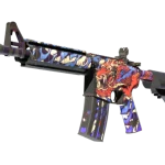 StatTrak™ M4A4 | 龍王 (Dragon King) (Well-Worn)