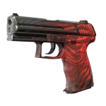 StatTrak™ P2000 | Obsidian (Battle-Scarred)