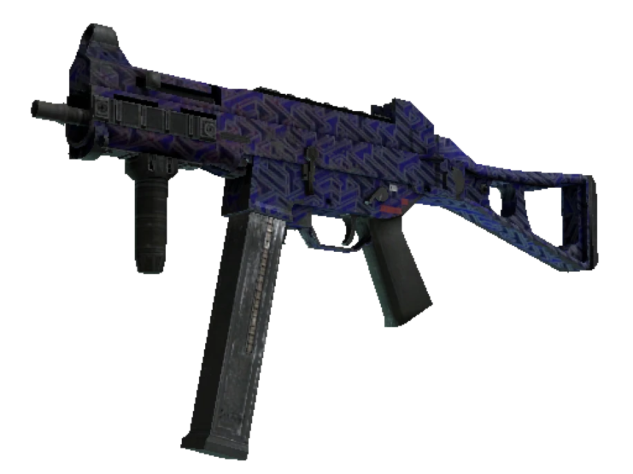 UMP-45 | Minotaur's Labyrinth (Well-Worn) - Image 1