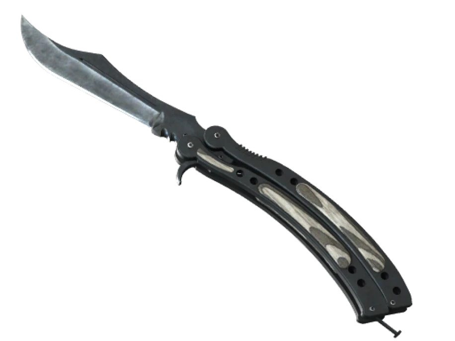 ★ Butterfly Knife | Black Laminate (Factory New) - Image 1