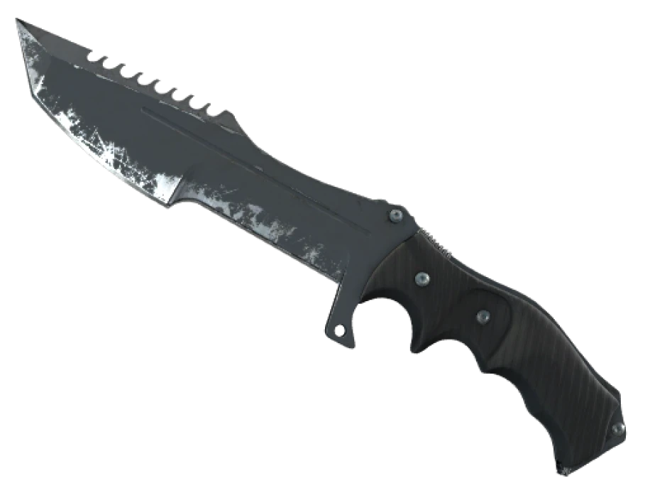 ★ Huntsman Knife | Night (Well-Worn) - Image 1