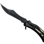 ★ StatTrak™ Butterfly Knife | Black Laminate (Factory New)
