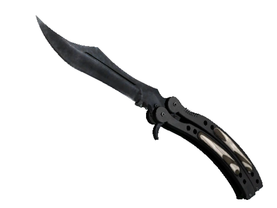 ★ StatTrak™ Butterfly Knife | Black Laminate (Factory New) - Image 1