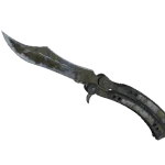 ★ StatTrak™ Butterfly Knife | Safari Mesh (Battle-Scarred)