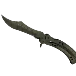 ★ StatTrak™ Butterfly Knife | Safari Mesh (Well-Worn)