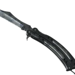 ★ StatTrak™ Butterfly Knife | Stained (Well-Worn)