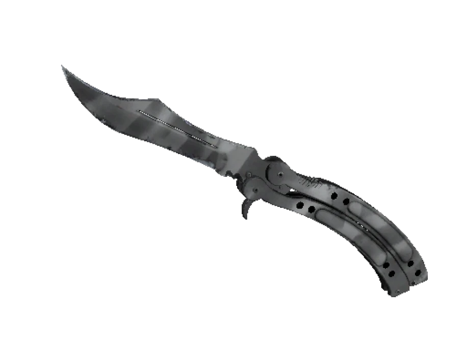 ★ StatTrak™ Butterfly Knife | Urban Masked (Well-Worn) - Image 1