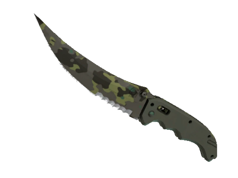 ★ StatTrak™ Flip Knife | Boreal Forest (Minimal Wear) - Image 1