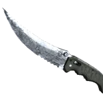 ★ StatTrak™ Flip Knife | Damascus Steel (Well-Worn)