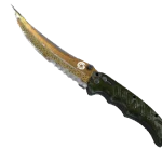 ★ StatTrak™ Flip Knife | Lore (Battle-Scarred)