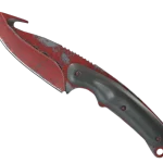 ★ StatTrak™ Gut Knife | Crimson Web (Well-Worn)