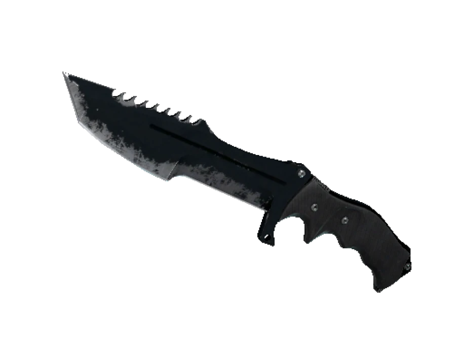 ★ StatTrak™ Huntsman Knife | Night (Battle-Scarred) - Image 1