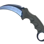 ★ StatTrak™ Karambit | Blue Steel (Battle-Scarred)