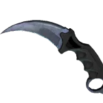 ★ StatTrak™ Karambit | Blue Steel (Minimal Wear)