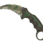 ★ StatTrak™ Karambit | Forest DDPAT (Well-Worn)