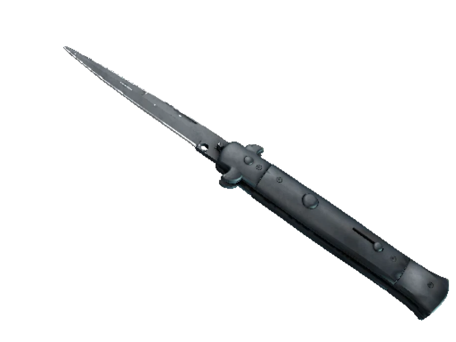 ★ StatTrak™ Stiletto Knife | Night Stripe (Well-Worn) - Image 1