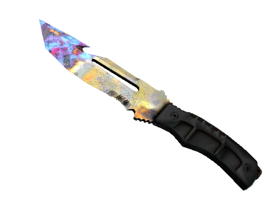 ★ StatTrak™ Survival Knife | Case Hardened (Well-Worn) - Image 1