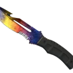 ★ StatTrak™ Survival Knife | Marble Fade (Minimal Wear)