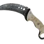 ★ StatTrak™ Talon Knife | Damascus Steel (Battle-Scarred)