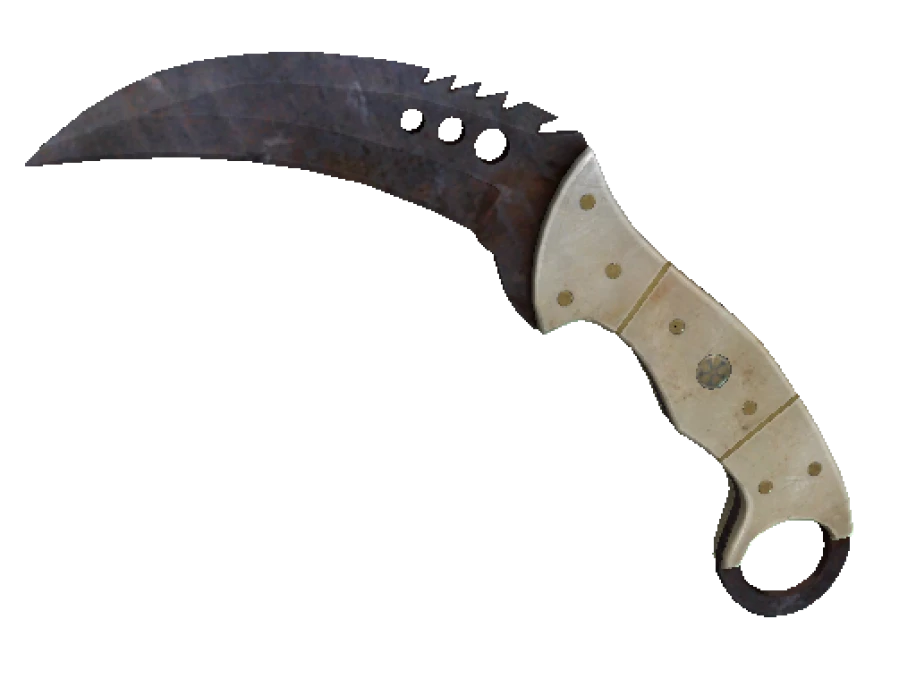 ★ StatTrak™ Talon Knife | Rust Coat (Well-Worn) - Image 1