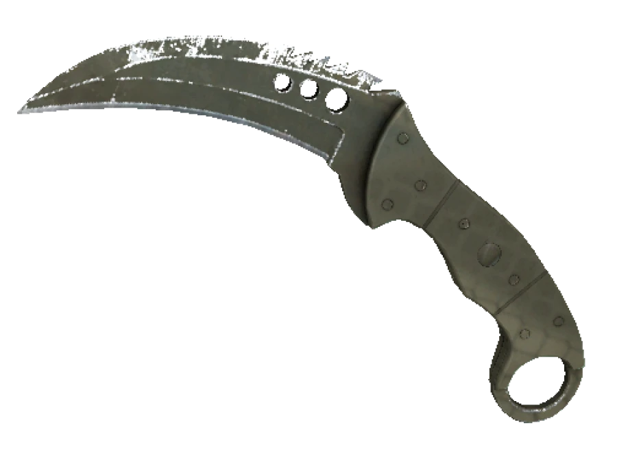 ★ StatTrak™ Talon Knife | Safari Mesh (Well-Worn) - Image 1