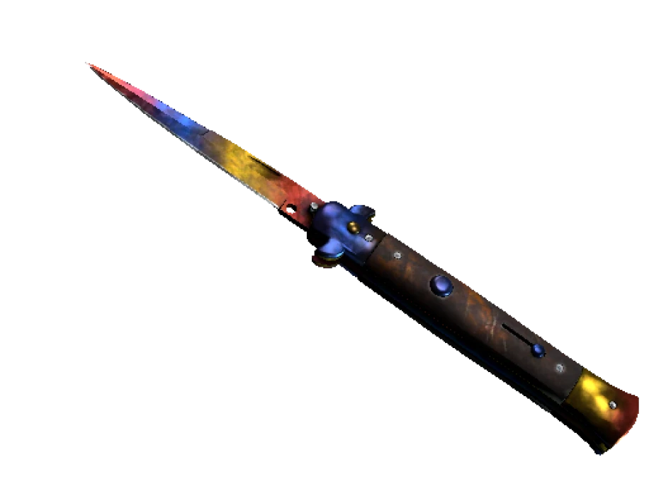 ★ Stiletto Knife | Marble Fade (Minimal Wear) - Image 1