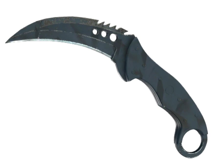 ★ Talon Knife | Night Stripe (Well-Worn) - Image 1