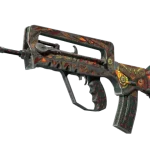 FAMAS | Eye of Athena (Battle-Scarred)