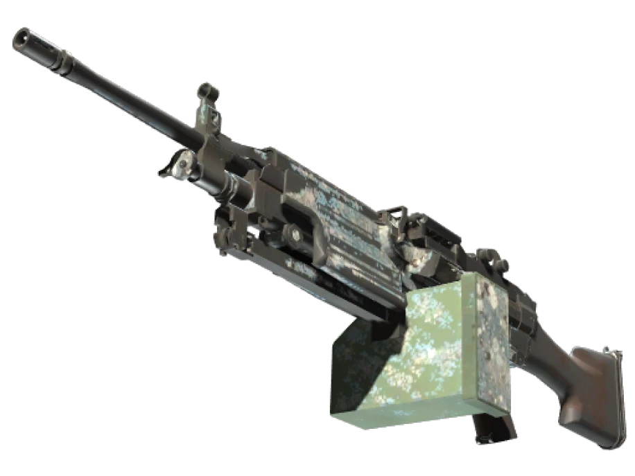 M249 | Blizzard Marbleized (Battle-Scarred) - Image 1