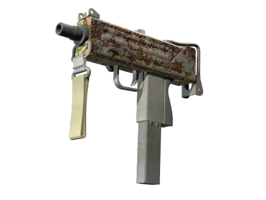 MAC-10 | Copper Borre (Battle-Scarred) - Image 1