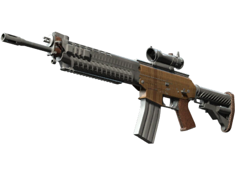 SG 553 | Traveler (Well-Worn) - Image 1