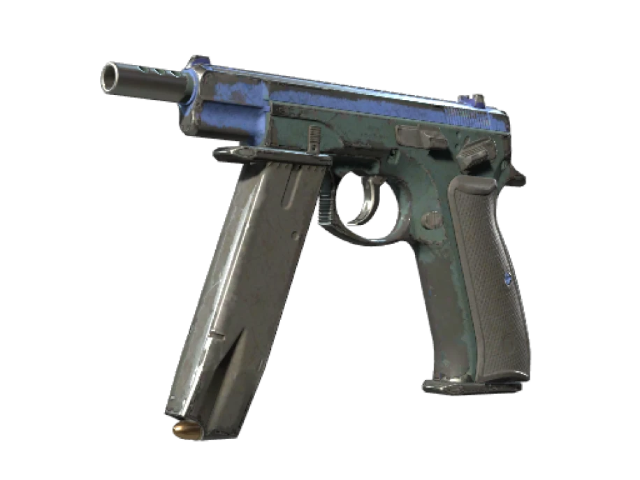 Souvenir CZ75-Auto | Indigo (Battle-Scarred) - Image 1