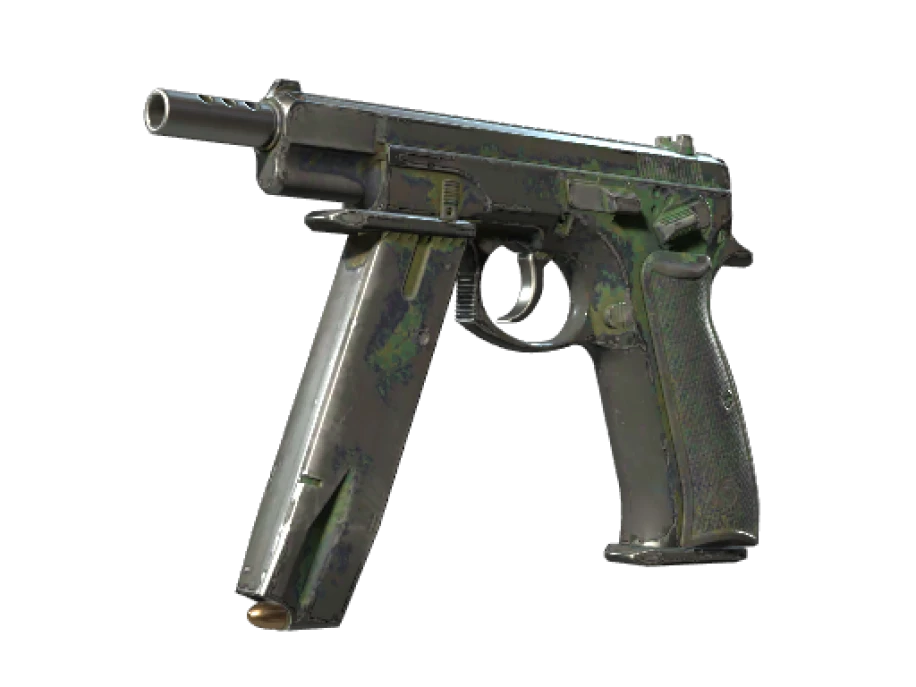 Souvenir CZ75-Auto | Jungle Dashed (Battle-Scarred) - Image 1