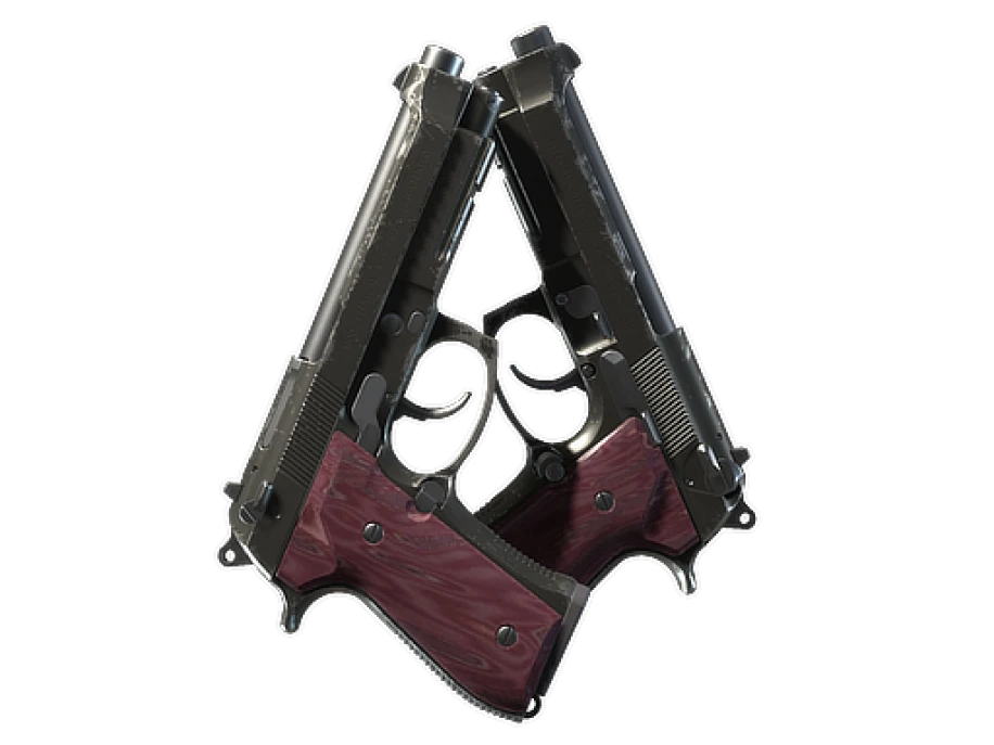 Souvenir Dual Berettas | BorDeux (Field-Tested) - Image 1