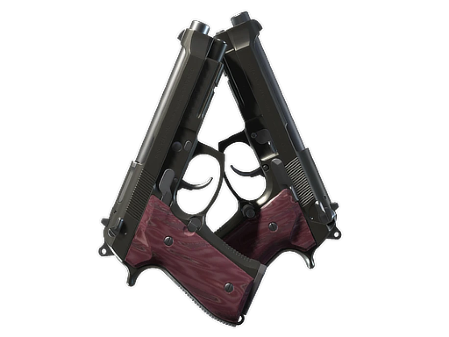 Souvenir Dual Berettas | BorDeux (Minimal Wear) - Image 1