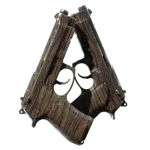 Souvenir Dual Berettas | Drift Wood (Well-Worn)