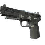 Souvenir Five-SeveN | Silver Quartz (Well-Worn)