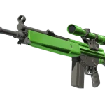 Souvenir G3SG1 | Green Apple (Minimal Wear)