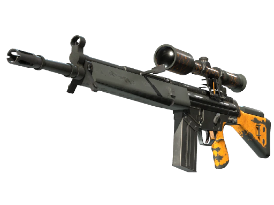 Souvenir G3SG1 | Orange Kimono (Battle-Scarred) - Image 1