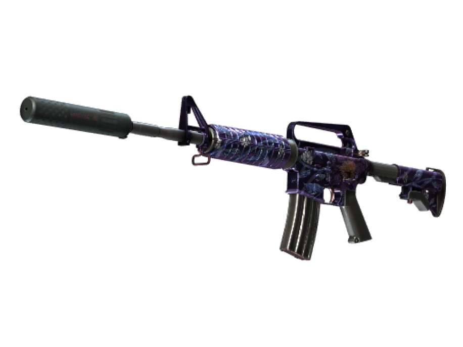Souvenir M4A1-S | Black Lotus (Minimal Wear) - Image 1