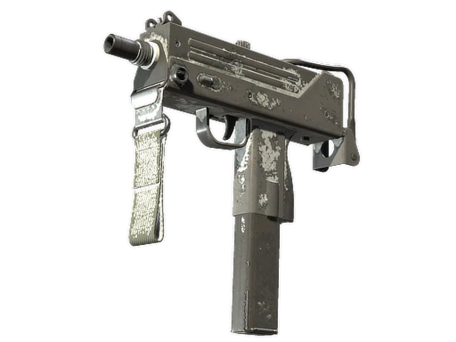 Souvenir MAC-10 | Snow Splash (Battle-Scarred) - Image 1