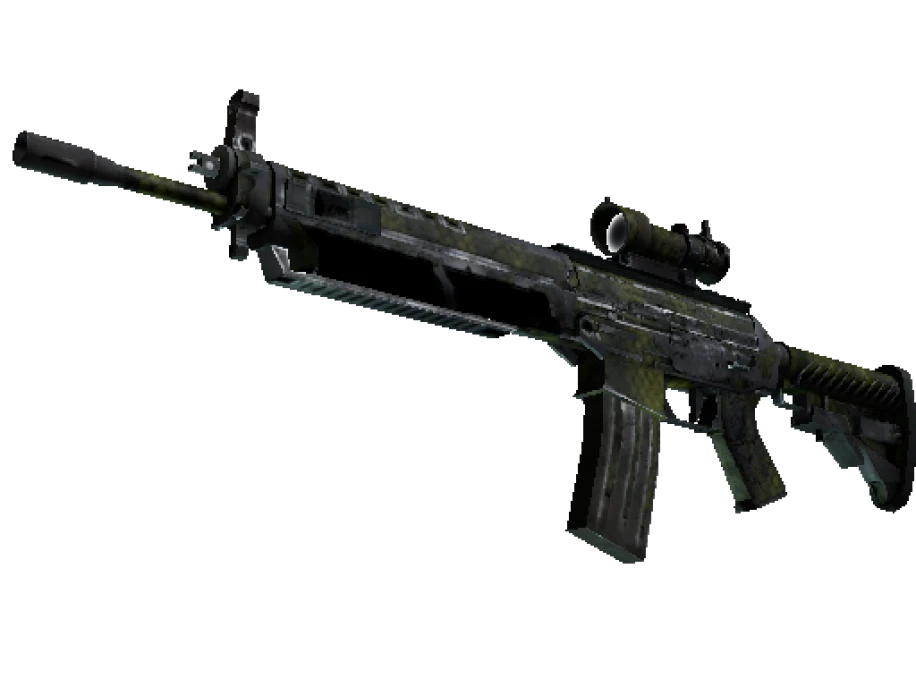 Souvenir SG 553 | Gator Mesh (Battle-Scarred) - Image 1