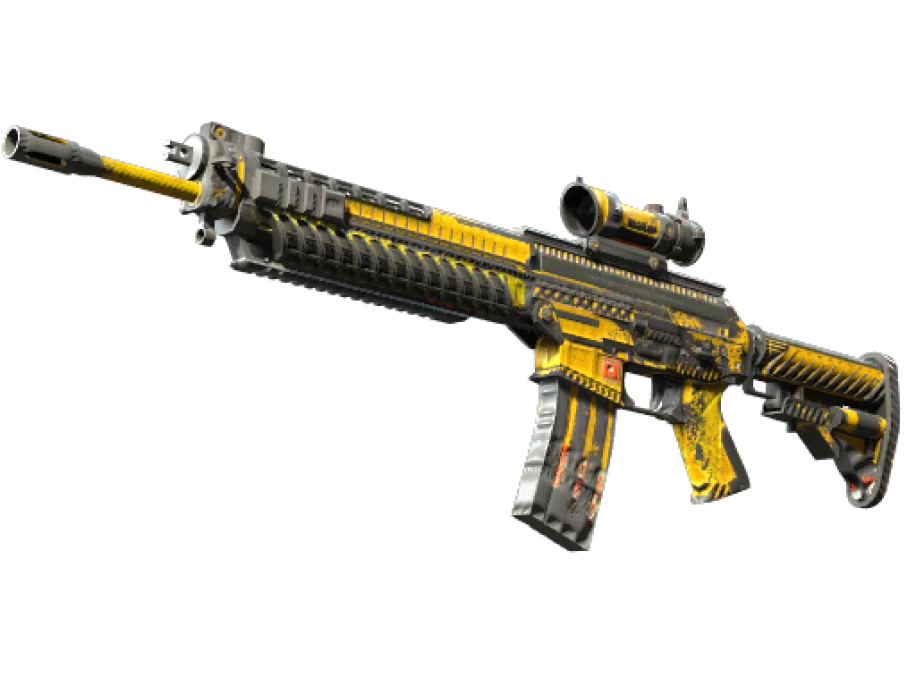 Souvenir SG 553 | Hazard Pay (Battle-Scarred) - Image 1