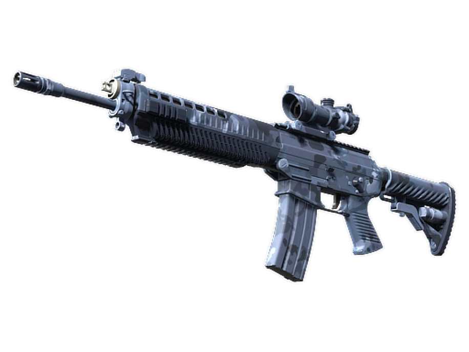 Souvenir SG 553 | Night Camo (Minimal Wear) - Image 1