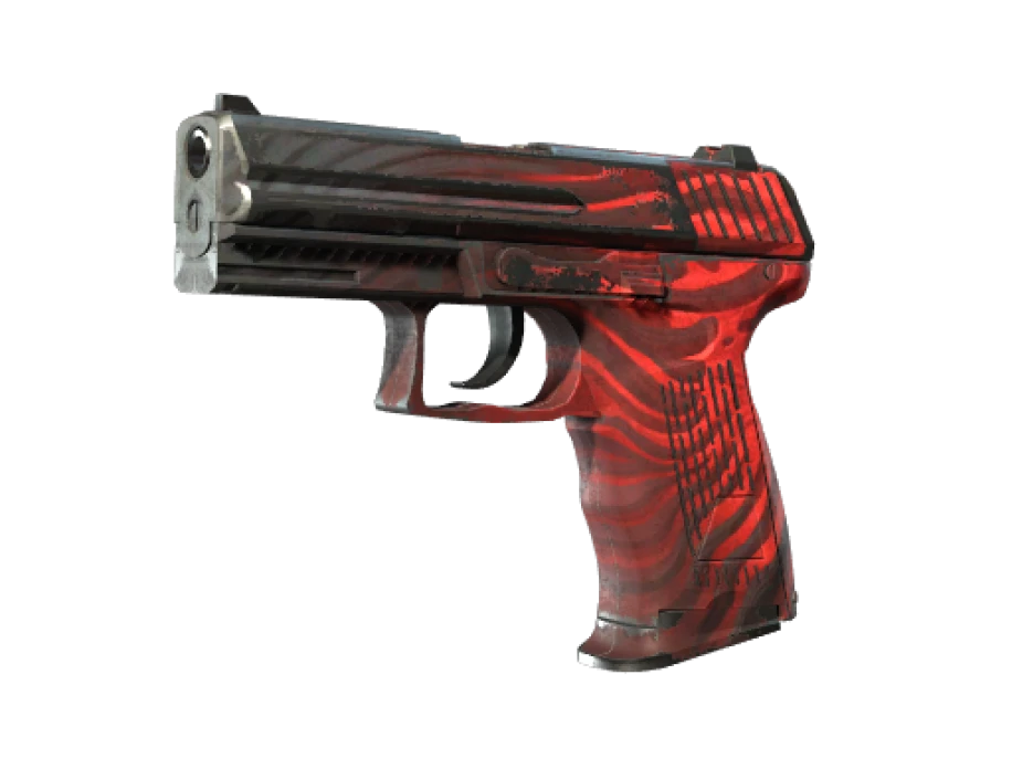 StatTrak™ P2000 | Obsidian (Battle-Scarred) - Image 1
