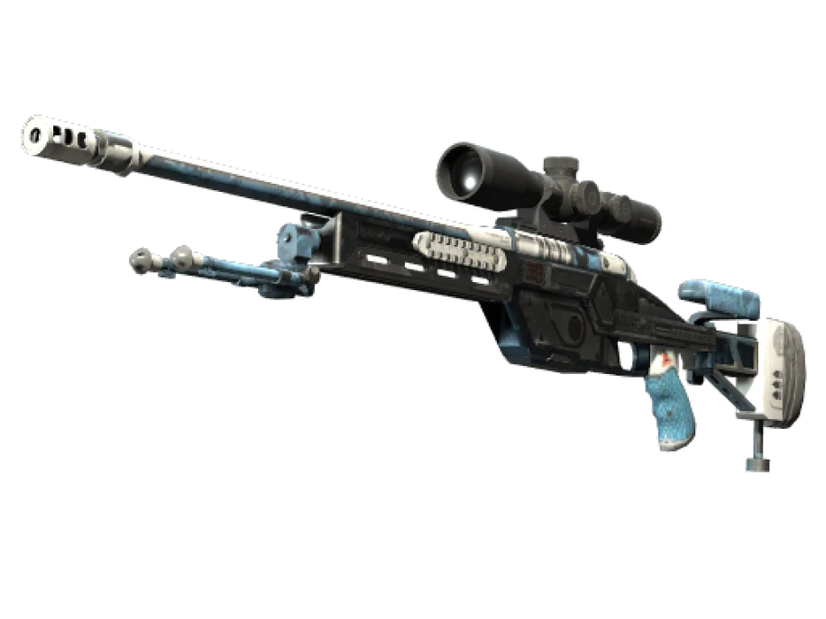 StatTrak™ SSG 08 | Ghost Crusader (Well-Worn) - Image 1