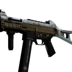 StatTrak™ UMP-45 | Gold Bismuth (Well-Worn)
