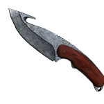 ★ StatTrak™ Gut Knife | Damascus Steel (Well-Worn)